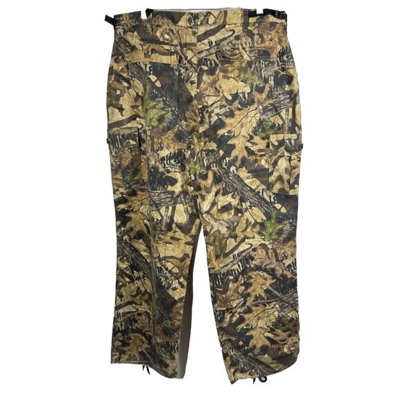 Vintage Mossy Oak Pants Mens XL Break Up Camo Cargo Field Staff‎ Baggy 40x32 - Picture 2 of 7